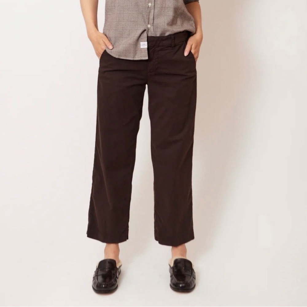 Frank & Eileen Dark Brown Trousers